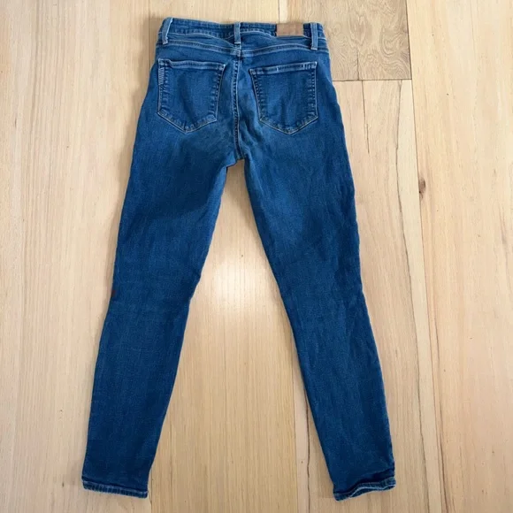 PAIGE Hoxton Ankle Jeans Medium Wash Size 26 - Picture 5 of 6